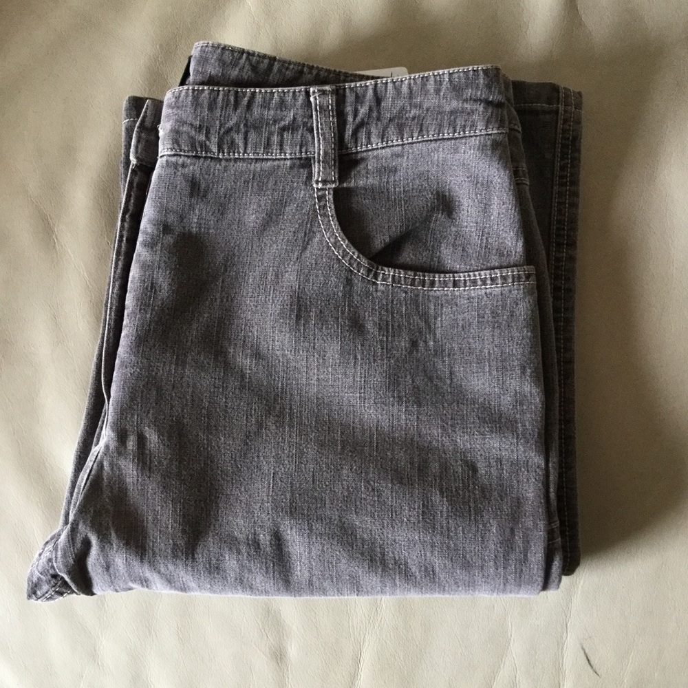 Chanel Mid-Rise Wide Leg Jeans